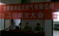 熱烈慶祝太康縣德赢·VWIN天然氣有限公司成立工會