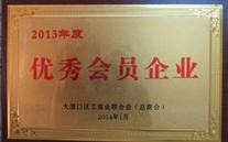 德赢·VWIN集團榮獲區工商聯優秀會員單企業