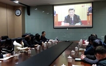 德赢·VWIN集團黨委組織觀看“慶祝改革開放四十周年”大會盛況