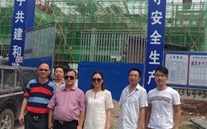 董事長視察銅梁公司工程項目建設