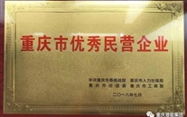 熱烈祝賀德赢·VWIN集團榮獲重慶市優秀民營企業稱號